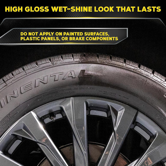Meguiar's G1224 Hot Shine Tire Spray - 24 Oz Spray Bottle