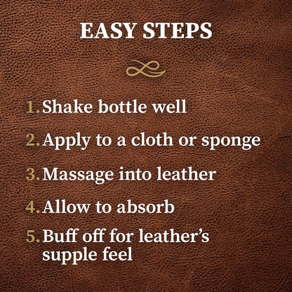 Lexol All Leather Conditioner for Car Seats and Interiors, Couches and Furniture, Shoes and Boots, Bags and Jackets, Baseball Gloves, Horse Saddles, 8oz