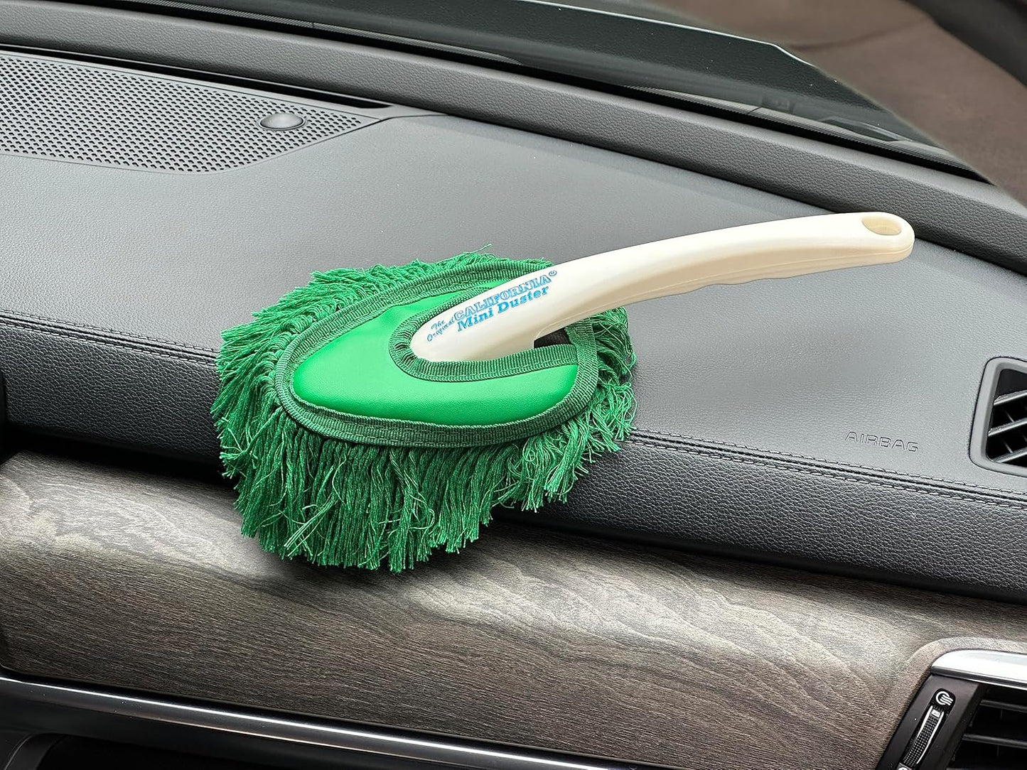 California Car Duster Dash Duster Green 62461 with Storage Bag