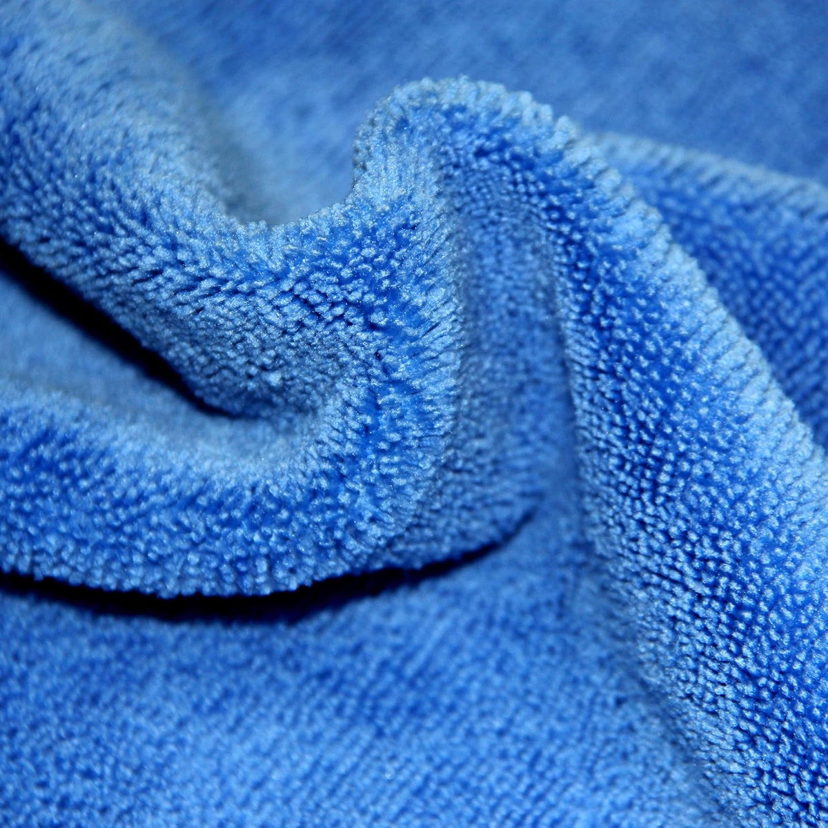 POLYTE Premium Microfiber Cleaning Towel,16x16 in 36 Pack (Blue,Gray,Yellow)