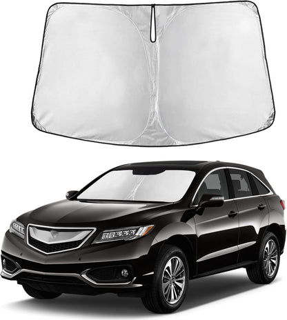 Windshield Sun Shade, Foldable Car Window Shades, 280T Visor Shade - Colors C