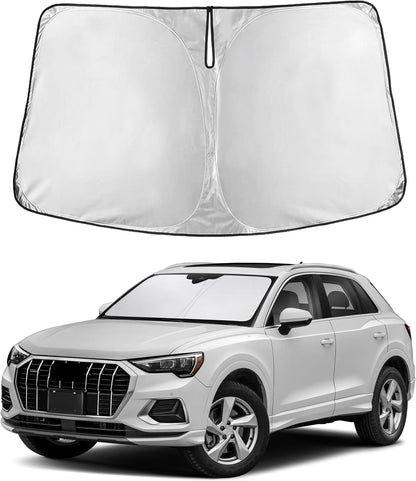 Windshield Sun Shade, Foldable Car Window Shades, 280T Visor Shade - Colors C