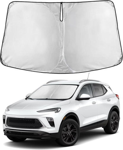 Windshield Sun Shade, Foldable Car Window Shades, 280T Visor Shade - Colors C