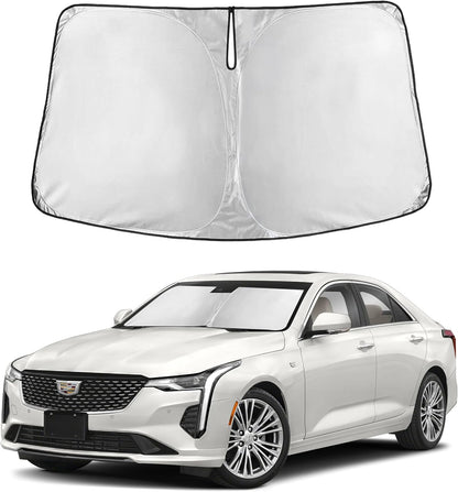 Windshield Sun Shade, Foldable Car Window Shades, 280T Visor Shade - Colors C