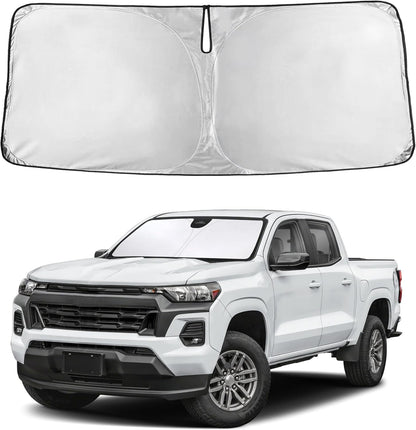 Windshield Sun Shade, Foldable Car Window Shades, 280T Visor Shade - Colors C