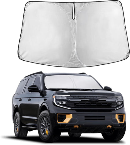 Windshield Sun Shade, Foldable Car Window Shades, 280T Visor Shade - Colors C