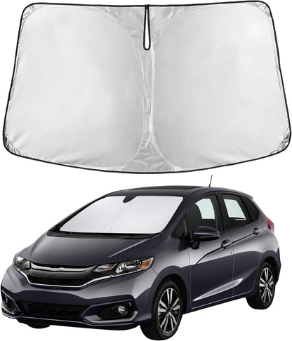 Windshield Sun Shade, Foldable Car Window Shades, 280T Visor Shade - Colors C