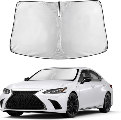 Windshield Sun Shade, Foldable Car Window Shades, 280T Visor Shade - Colors C