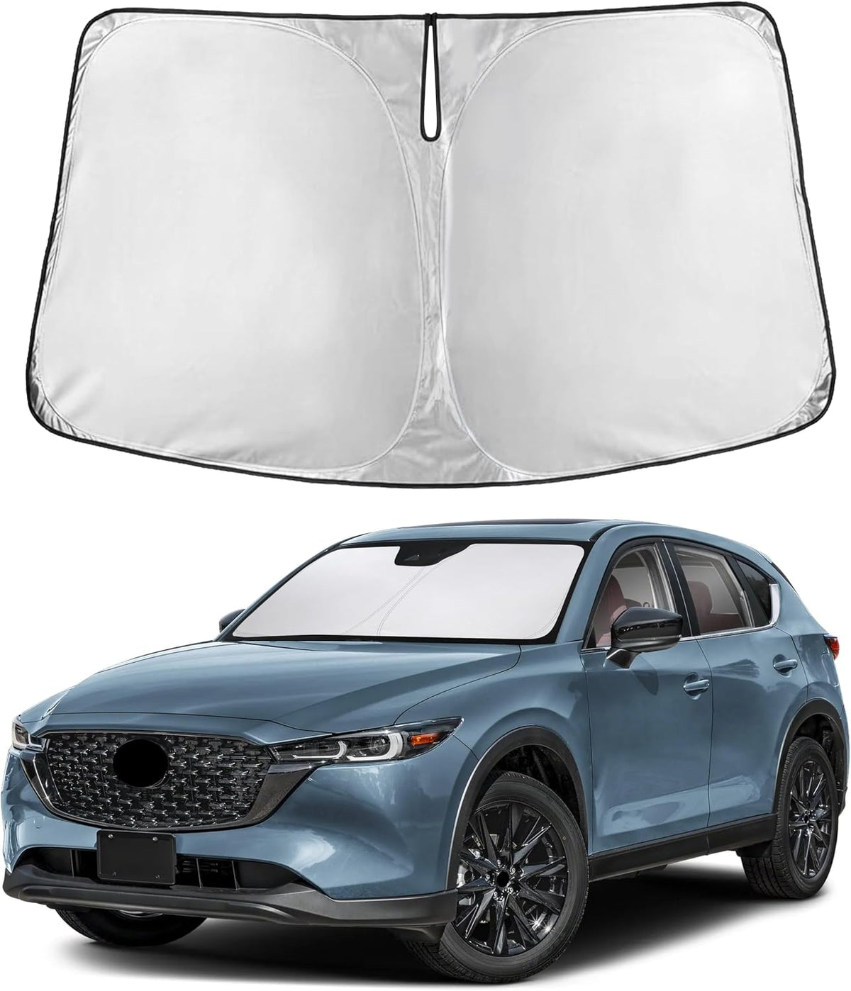 Windshield Sun Shade, Foldable Car Window Shades, 280T Visor Shade - Colors C