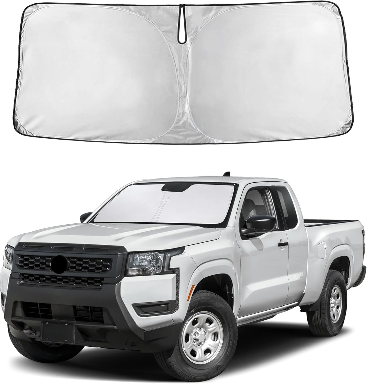 Windshield Sun Shade, Foldable Car Window Shades, 280T Visor Shade - Colors C