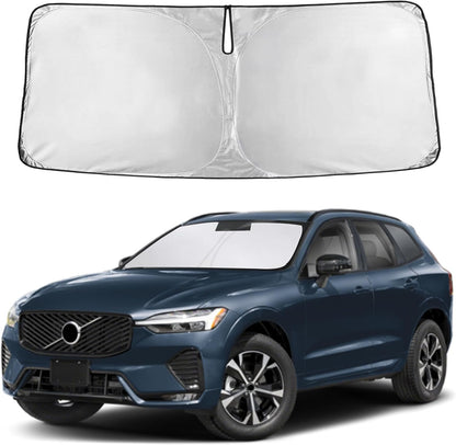 Windshield Sun Shade, Foldable Car Window Shades, 280T Visor Shade - Colors C