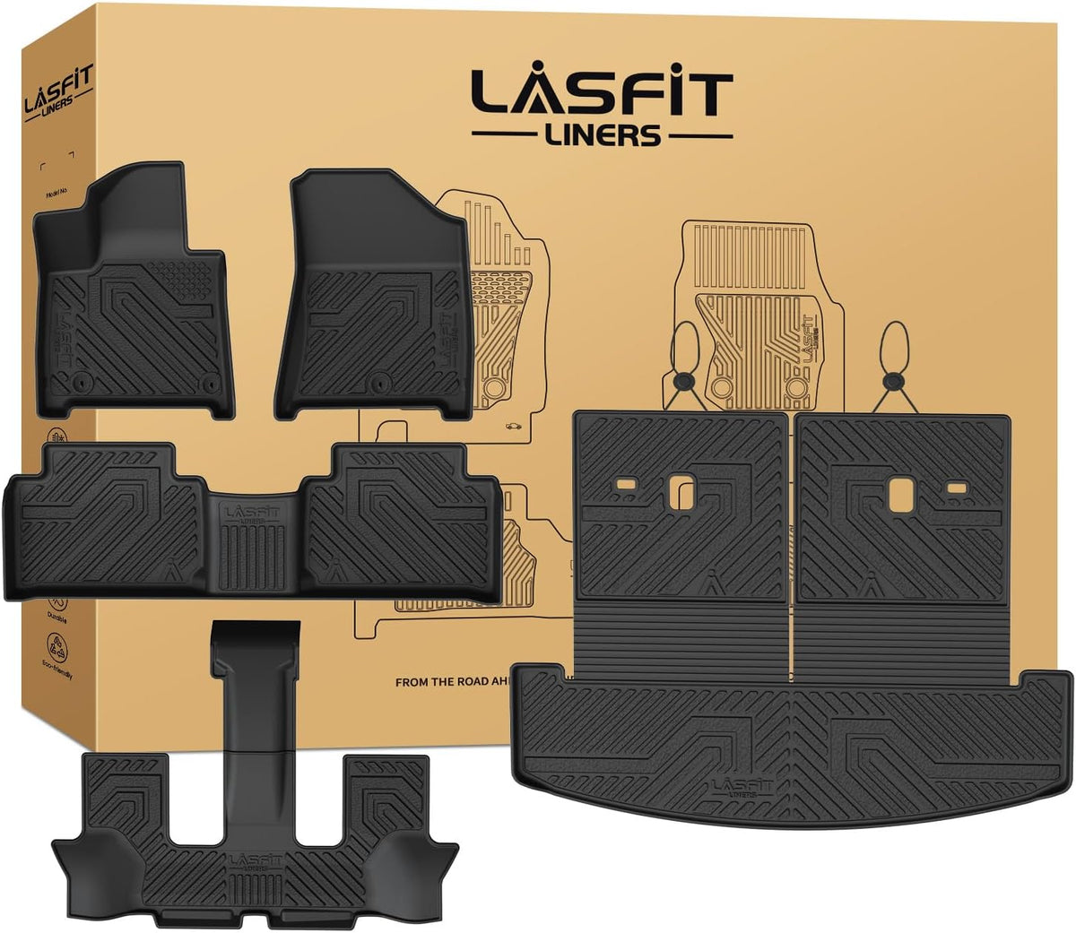 Floor Mats for Hyundai Sonata 2020-2026 / Kia K5 2021-2025 - Colors B