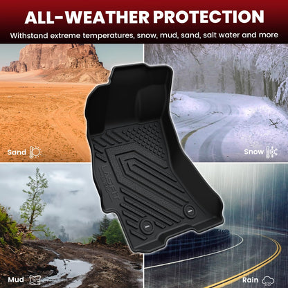 Floor Mats for Hyundai Sonata 2020-2026 / Kia K5 2021-2025 - Colors B