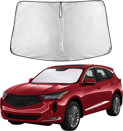 Windshield Sun Shade, Foldable Car Window Shades, 280T Visor Shade - Colors D