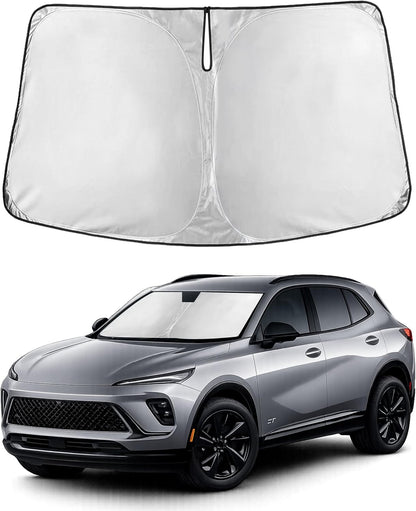 Windshield Sun Shade, Foldable Car Window Shades, 280T Visor Shade - Colors D
