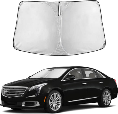 Windshield Sun Shade, Foldable Car Window Shades, 280T Visor Shade - Colors D