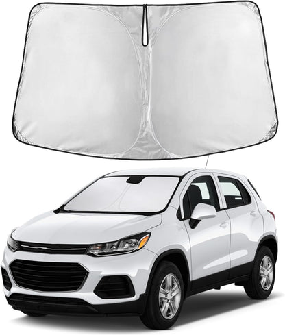 Windshield Sun Shade, Foldable Car Window Shades, 280T Visor Shade - Colors D