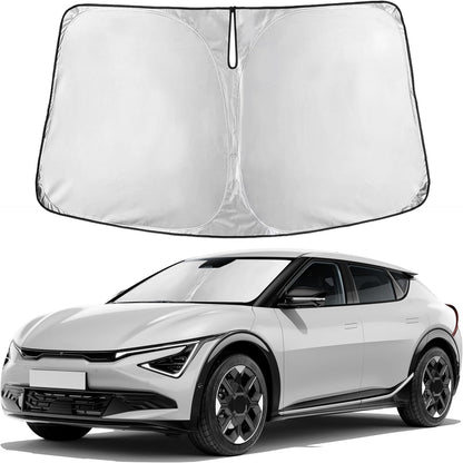Windshield Sun Shade, Foldable Car Window Shades, 280T Visor Shade - Colors D