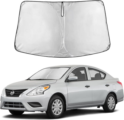 Windshield Sun Shade, Foldable Car Window Shades, 280T Visor Shade - Colors D