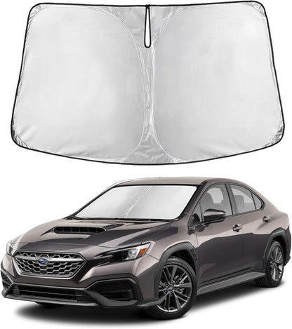 Windshield Sun Shade, Foldable Car Window Shades, 280T Visor Shade - Colors D