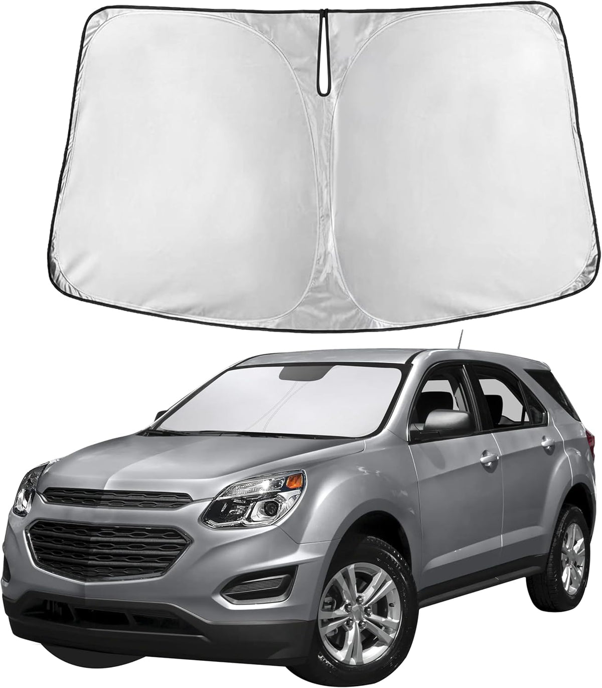 Windshield Sun Shade, Foldable Car Window Shades, 280T Visor Shade - Colors F