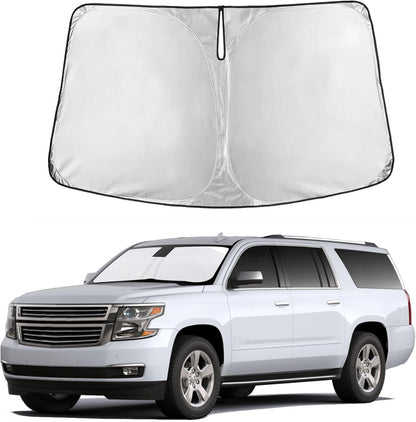 Windshield Sun Shade, Foldable Car Window Shades, 280T Visor Shade - Colors F