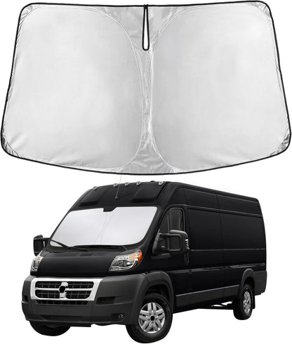 Windshield Sun Shade, Foldable Car Window Shades, 280T Visor Shade - Colors F