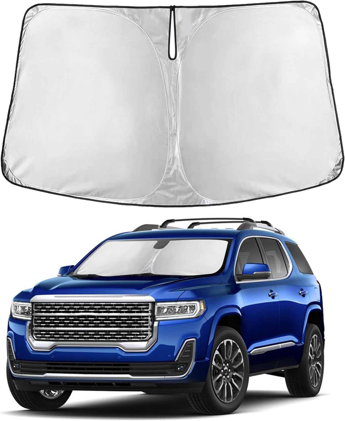 Windshield Sun Shade, Foldable Car Window Shades, 280T Visor Shade - Colors F