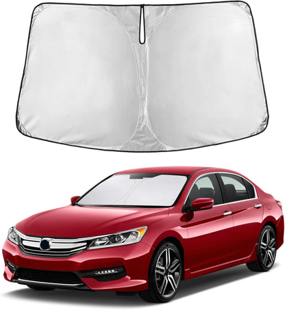 Windshield Sun Shade, Foldable Car Window Shades, 280T Visor Shade - Colors F