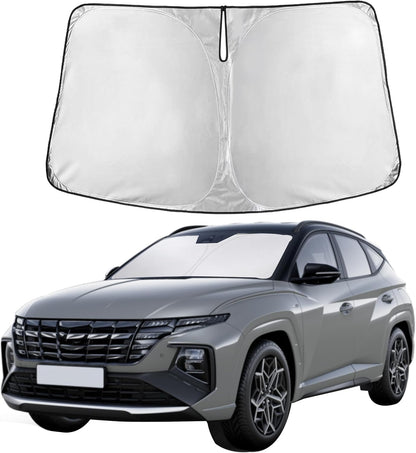 Windshield Sun Shade, Foldable Car Window Shades, 280T Visor Shade - Colors F