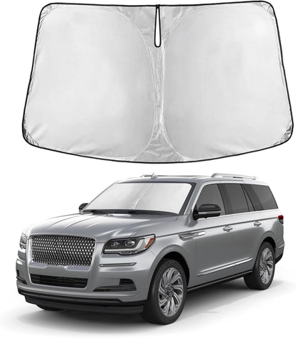Windshield Sun Shade, Foldable Car Window Shades, 280T Visor Shade - Colors F