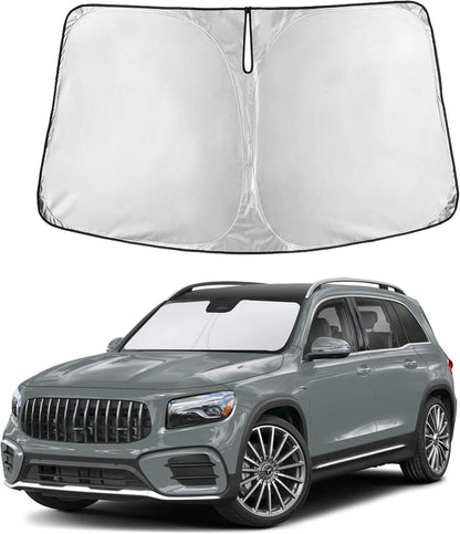 Windshield Sun Shade, Foldable Car Window Shades, 280T Visor Shade - Colors F