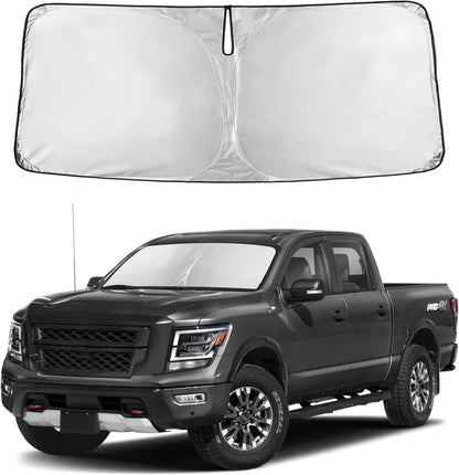Windshield Sun Shade, Foldable Car Window Shades, 280T Visor Shade - Colors F