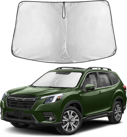 Windshield Sun Shade, Foldable Car Window Shades, 280T Visor Shade - Colors F