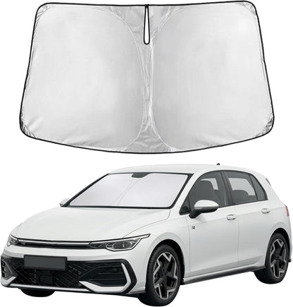 Windshield Sun Shade, Foldable Car Window Shades, 280T Visor Shade - Colors F