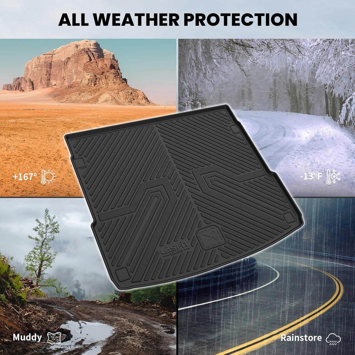Cargo Liner for Honda CR-V 2023-2026 2027 (Gas & Hybrid & e:FCEV) - Colors B