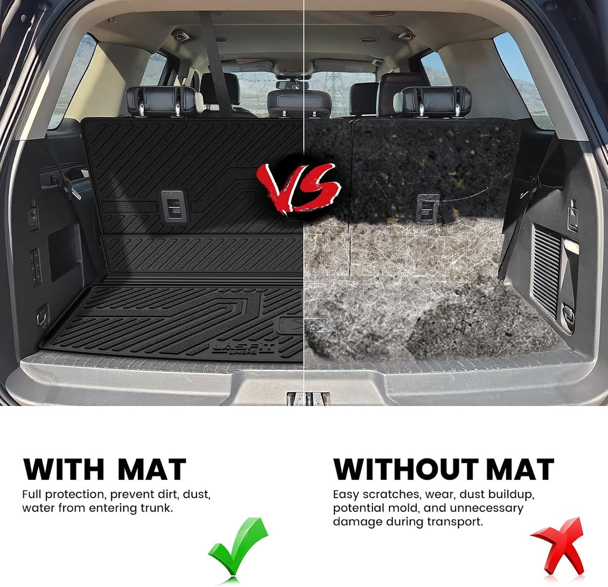 Cargo Liner for Honda CR-V 2023-2026 2027 (Gas & Hybrid & e:FCEV) - Colors B