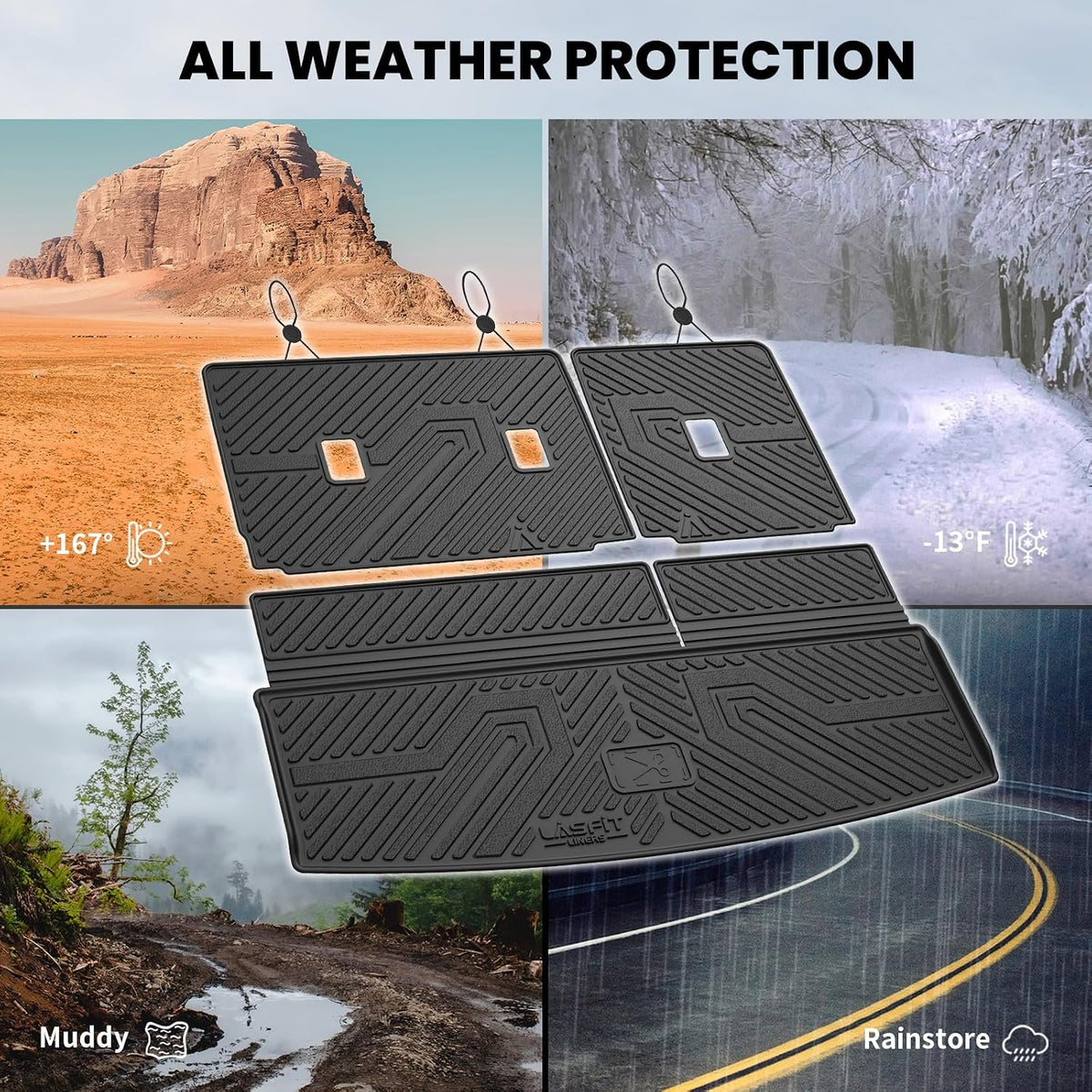 Cargo Liner for Honda CR-V 2023-2026 2027 (Gas & Hybrid & e:FCEV) - Colors B