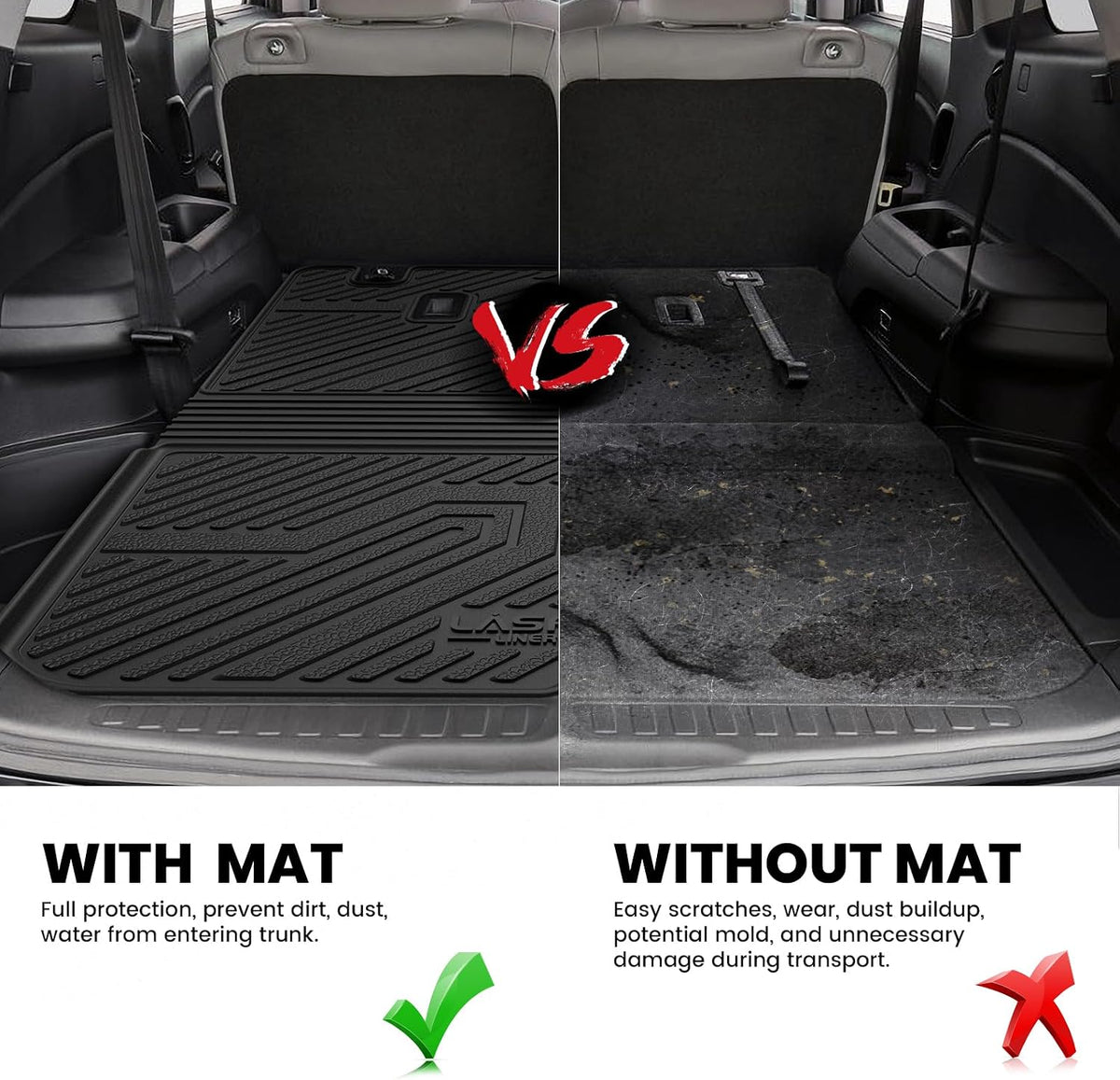 Cargo Liner for Honda CR-V 2023-2026 2027 (Gas & Hybrid & e:FCEV) - Colors B