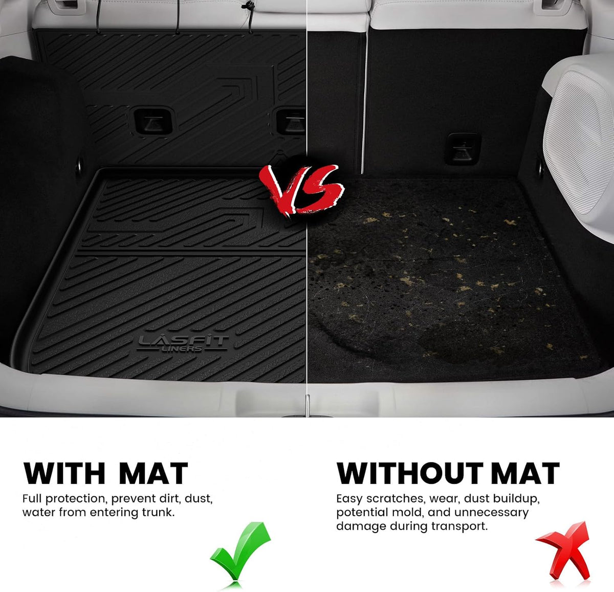 Cargo Liner for Honda CR-V 2023-2026 2027 (Gas & Hybrid & e:FCEV) - Colors B