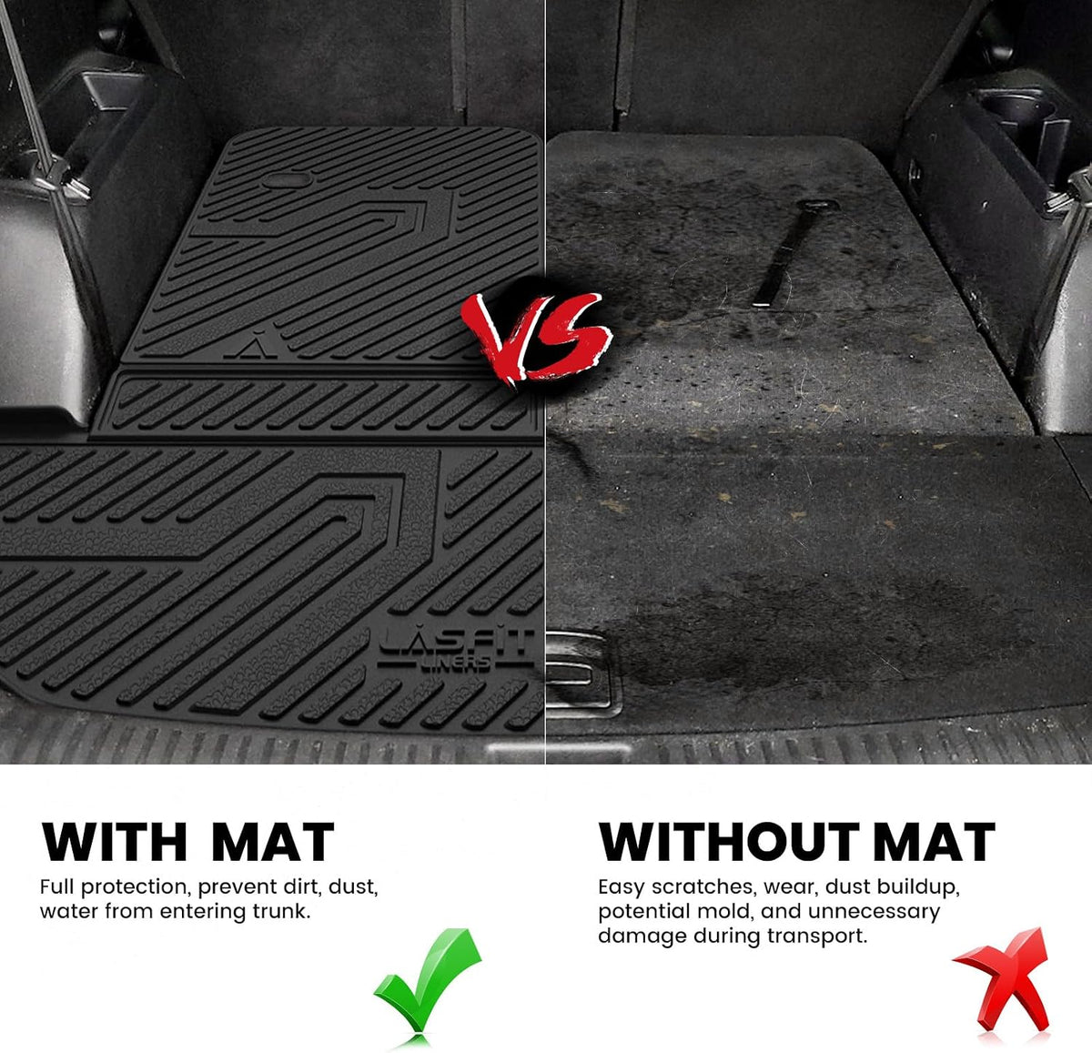 Cargo Liner for Honda CR-V 2023-2026 2027 (Gas & Hybrid & e:FCEV) - Colors B