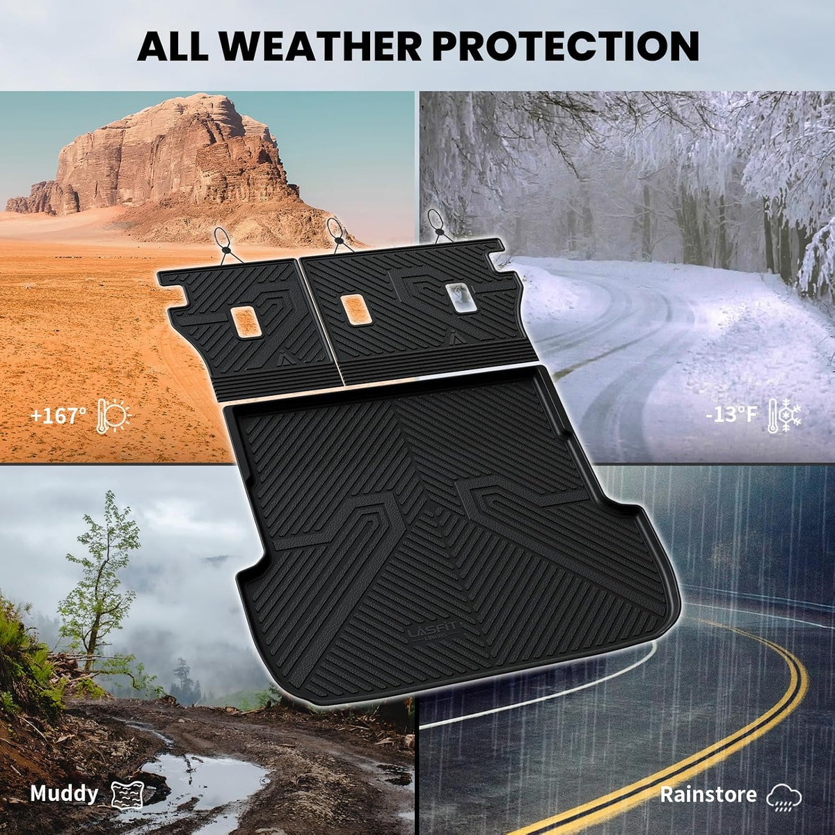 Cargo Liner for Honda CR-V 2023-2026 2027 (Gas & Hybrid & e:FCEV) - Colors B