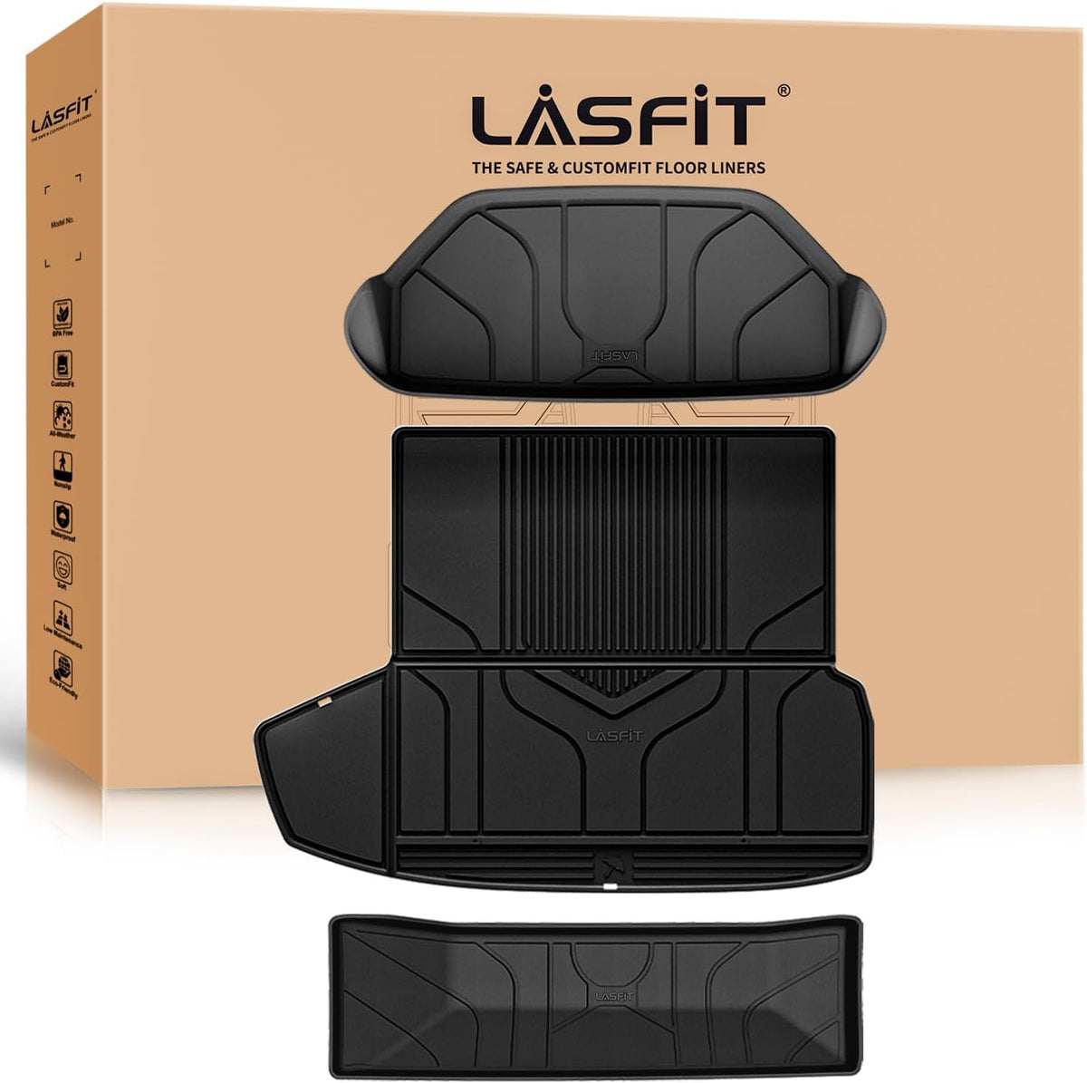 Cargo Liner for Honda CR-V 2023-2026 2027 (Gas & Hybrid & e:FCEV) - Colors B