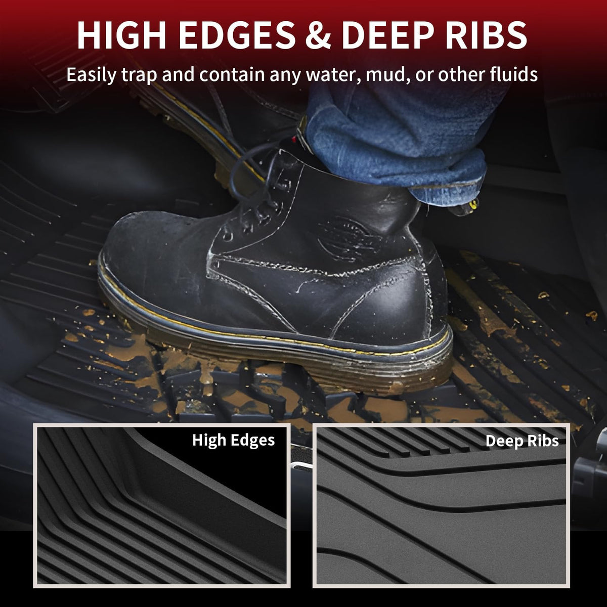 Cargo Liner for Honda CR-V 2023-2026 2027 (Gas & Hybrid & e:FCEV) - Colors B