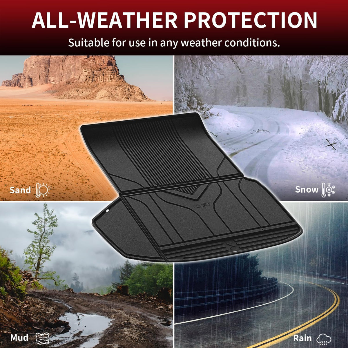 Cargo Liner for Honda CR-V 2023-2026 2027 (Gas & Hybrid & e:FCEV) - Colors B