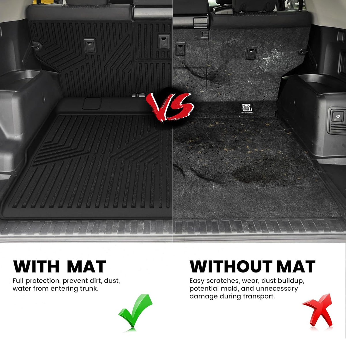 Cargo Liner for Honda CR-V 2023-2026 2027 (Gas & Hybrid & e:FCEV) - Colors B