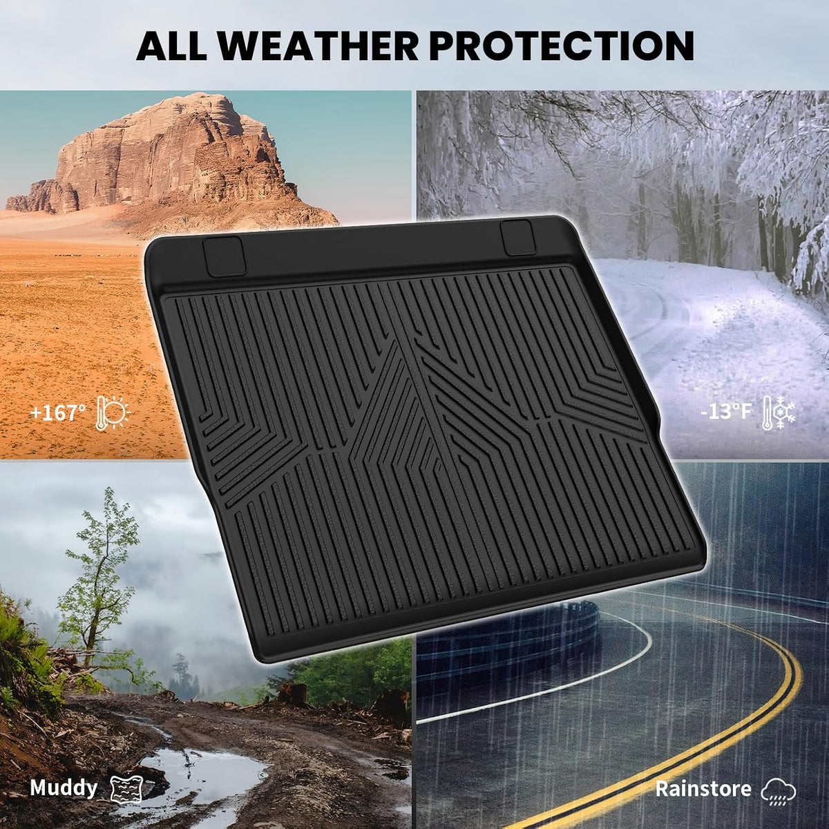 Cargo Liner for Honda CR-V 2023-2026 2027 (Gas & Hybrid & e:FCEV) - Colors B