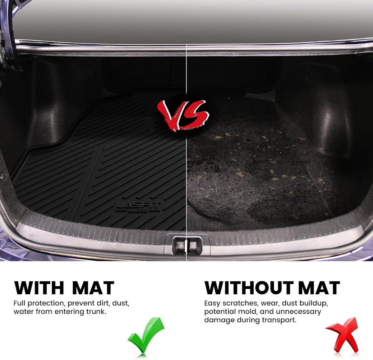 Cargo Liner for Honda CR-V 2023-2026 2027 (Gas & Hybrid & e:FCEV) - Colors B