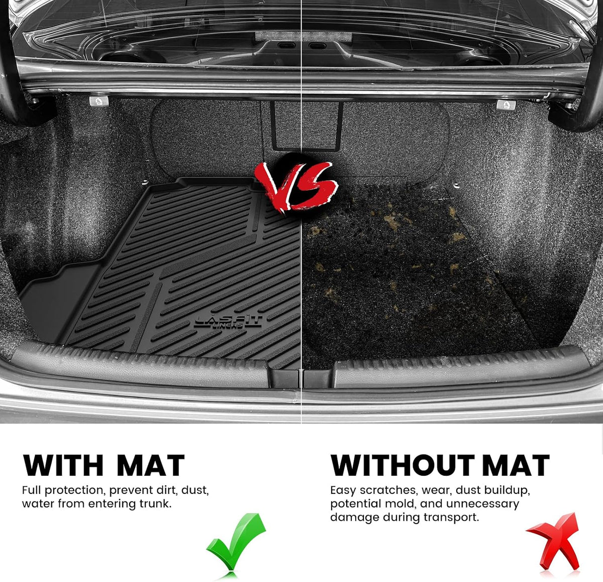 Cargo Liner for Honda CR-V 2023-2026 2027 (Gas & Hybrid & e:FCEV) - Colors B