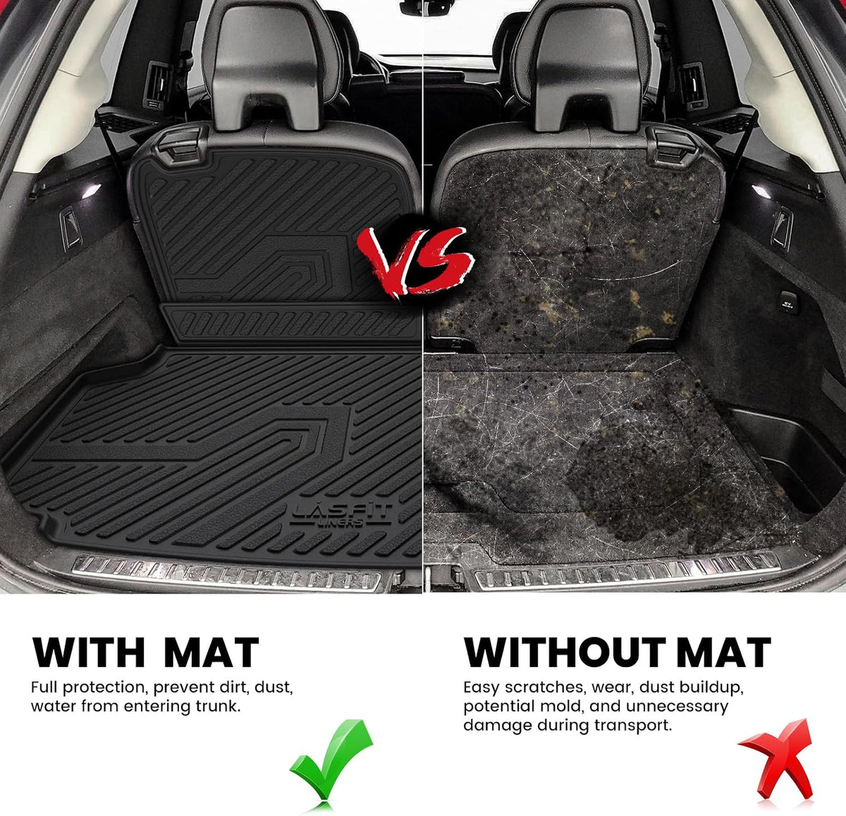 Cargo Liner for Honda CR-V 2023-2026 2027 (Gas & Hybrid & e:FCEV) - Colors B